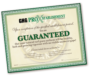 ProXstablishment Sod Guarantee